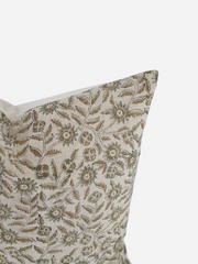 Estelle Block Print Pillow Cover